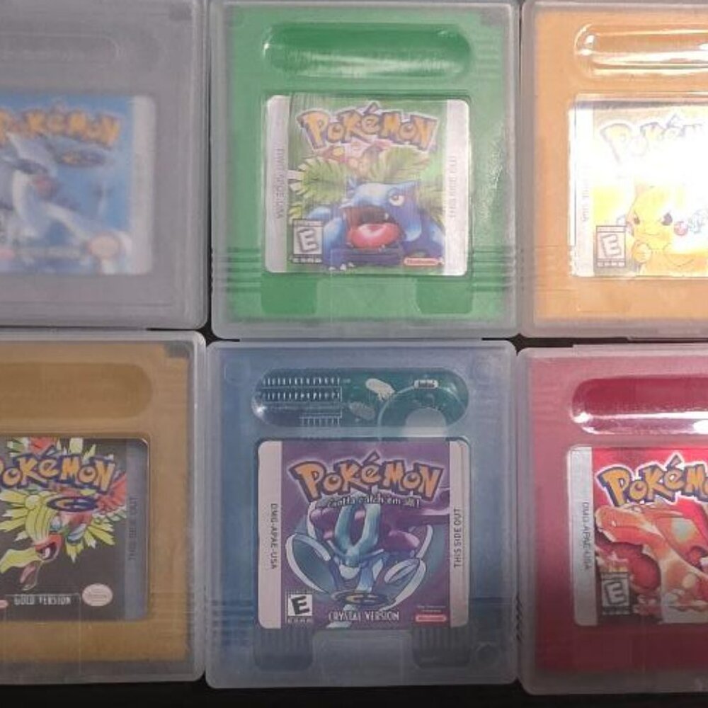 Pokemon GBC gameboy color games (6)